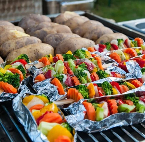 Ricas comidas del campo Villa Beatriz Glamping